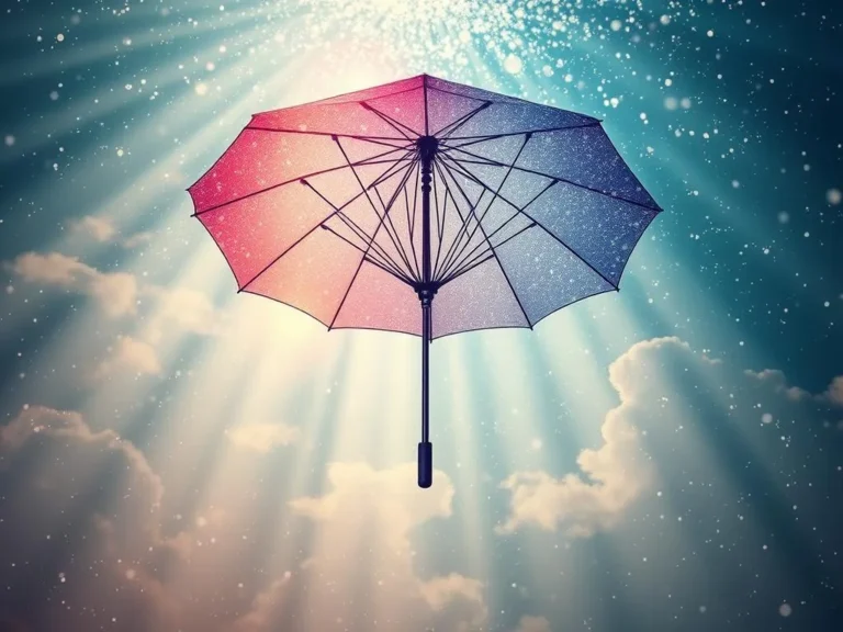 A Beautiful Umbrella Spiritual Meaning: Shelter for the Soul