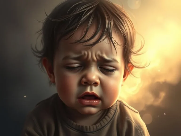 A Crying Toddler Spiritual Meaning: Understanding the Deeper Significance