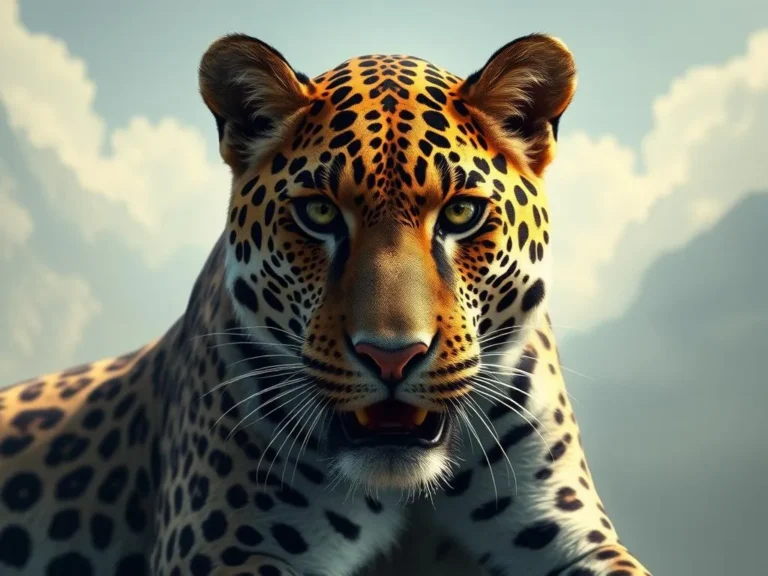 A Giant Leopard Spiritual Meaning: Unveiling the Secrets of This Majestic Creature
