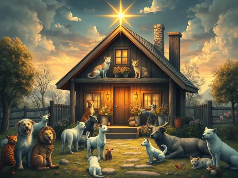 A House Full of Animals Spiritual Meaning: Exploring Connections and Energy