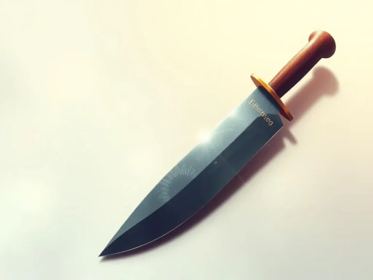 A Knife Blade Spiritual Meaning: Unveiling the Hidden Truths