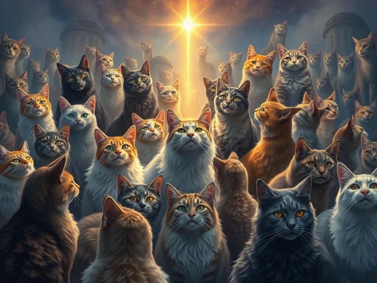 A Large Group of Cats Spiritual Meaning: Exploring the Mystical Connection