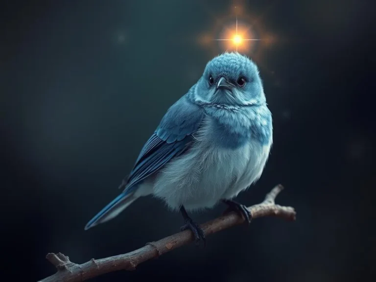 A Little Blue Bird Spiritual Meaning: Discovering Joy and Freedom