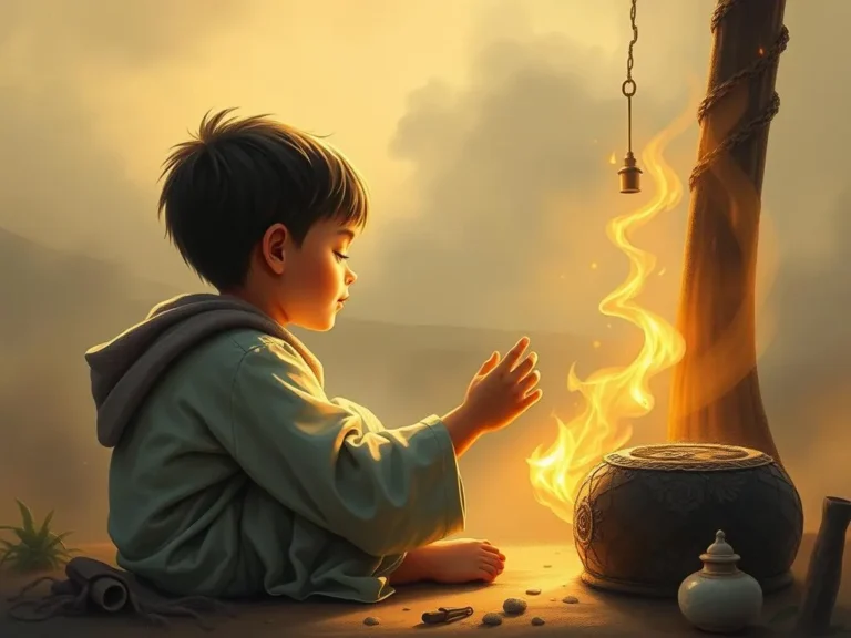 A Little Boy Playing Spiritual Meaning: Discovering Innocence and Joy