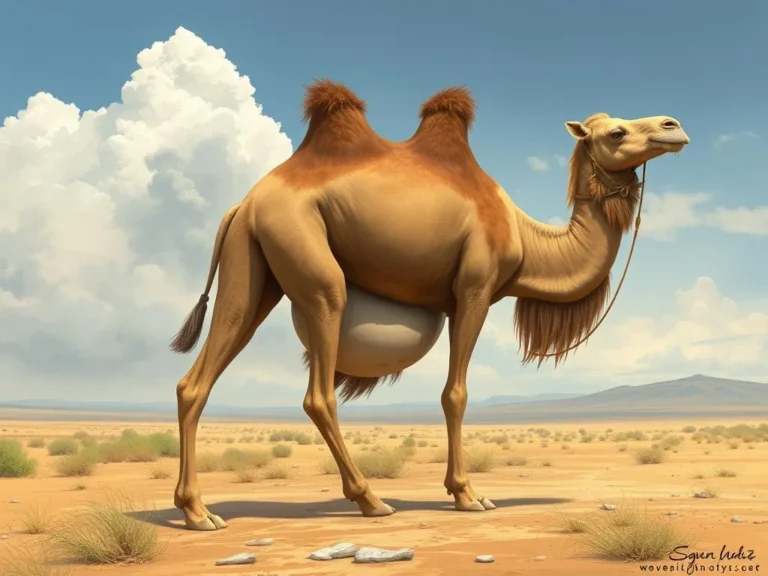 A Pregnant Camel Spiritual Meaning: A Journey of Strength and Nurturing