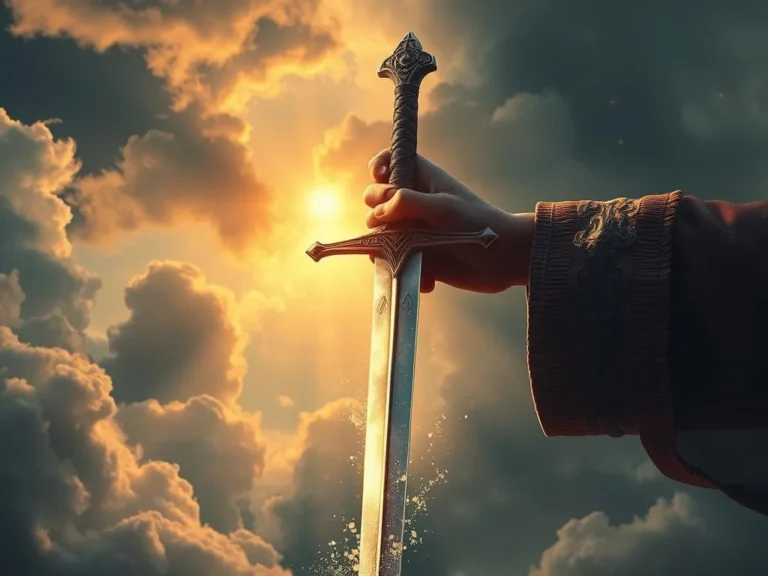 A Sharp Sword Spiritual Meaning: Unveiling the Power Within