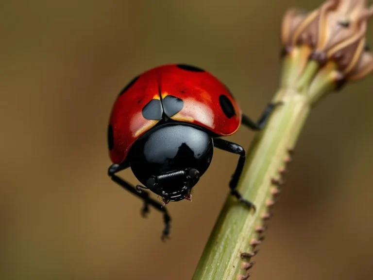 All Black Ladybug Spiritual Meaning: Unveiling the Mysteries of Nature