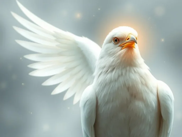 All White Bird Spiritual Meaning: Discovering the Mystical Symbolism