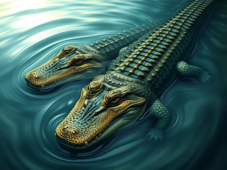 Alligators Swimming Spiritual Meaning: Embracing Transformation and Balance