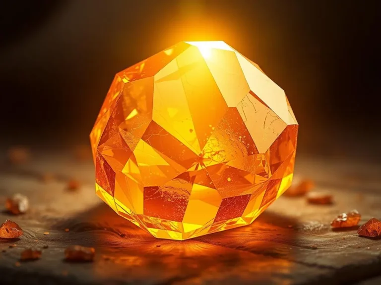 Amber Gem Spiritual Meaning: Discovering Its Mystical Powers