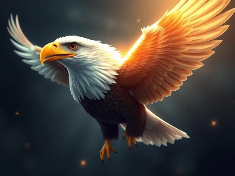 An American Bald Eagle Spiritual Meaning: Discovering Freedom and Strength