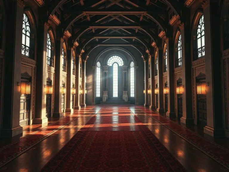 An Empty Hall Spiritual Meaning: Exploring Solitude and Reflection
