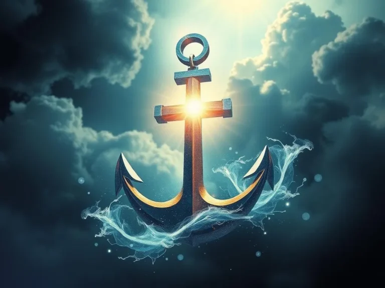 Anchor Spiritual Meaning: Finding Stability in Life’s Storms