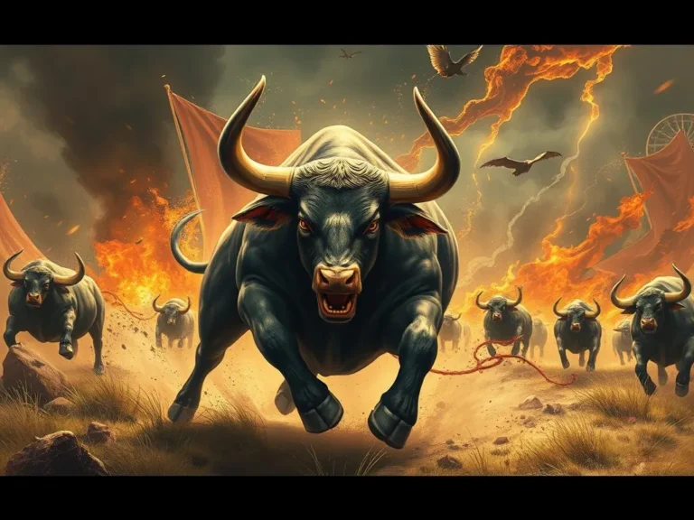 Angry Bull Chasing Spiritual Meaning: Understanding the Signs from the Universe