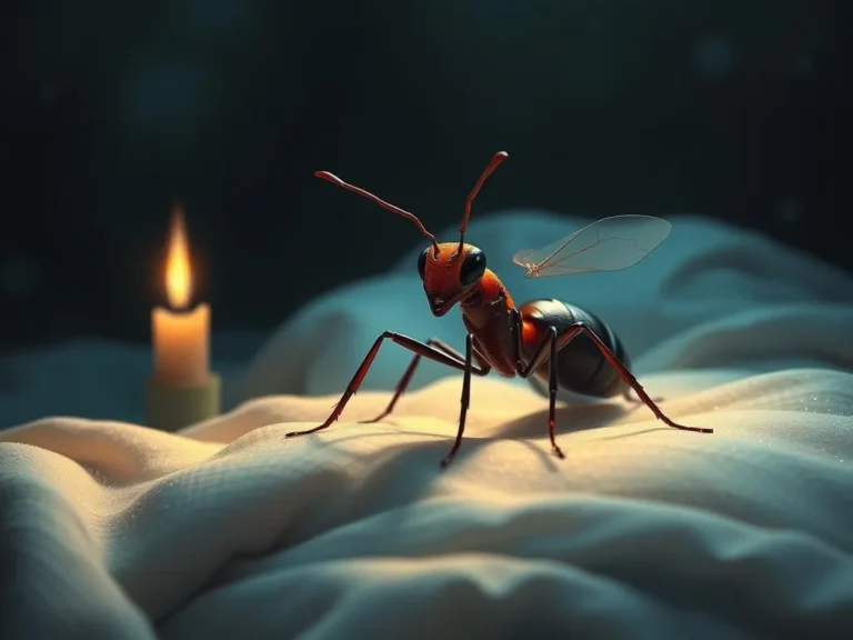 Ant in Bed Spiritual Meaning: Uncovering the Hidden Messages