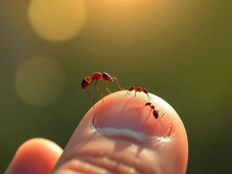Ants Coming Out of Finger Spiritual Meaning: Unraveling the Mysteries