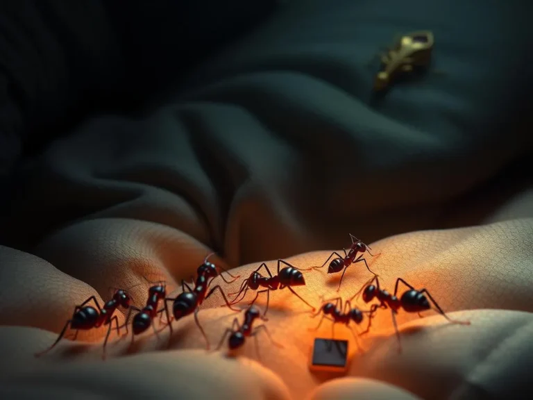 Ants in Bed Spiritual Meaning: Uncovering the Hidden Messages