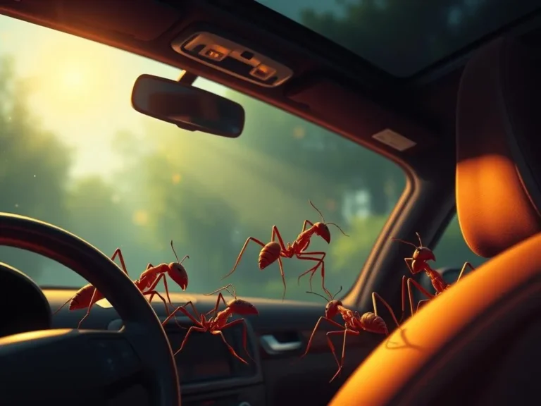 Ants in Car Spiritual Meaning: Unveiling the Mysteries of Tiny Messengers