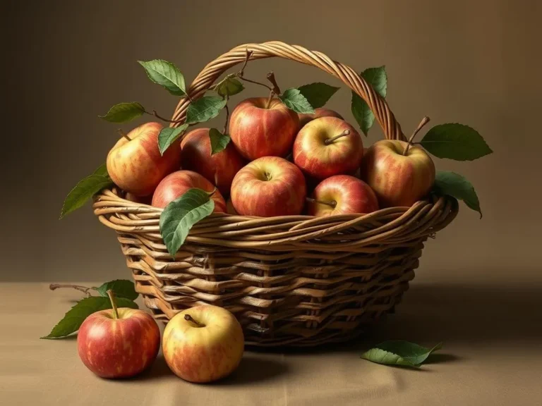 Apple Basket Spiritual Meaning: Discovering Abundance and Nourishment
