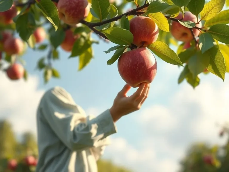 Apple Picking Spiritual Meaning: Harvesting Inner Wisdom