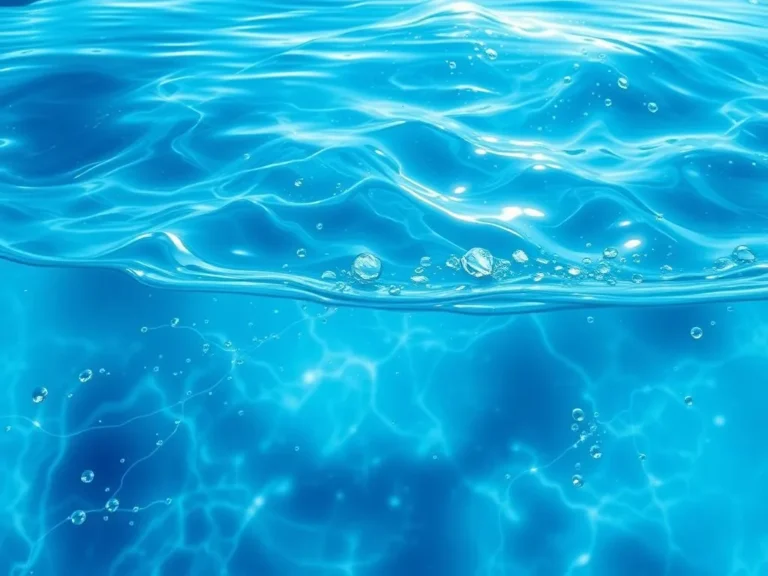 Aqua Blue Water Spiritual Meaning: Discovering the Depths of Serenity