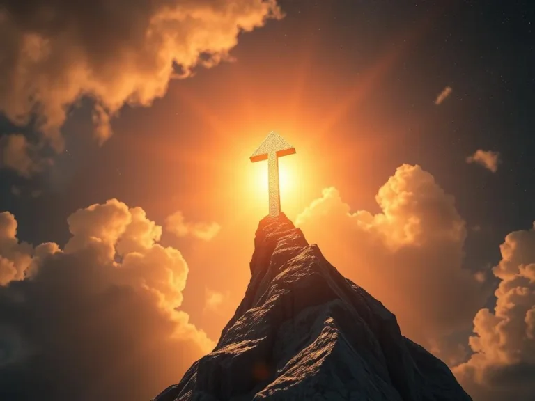 Arrow Pointing Up Spiritual Meaning: A Journey Toward Enlightenment