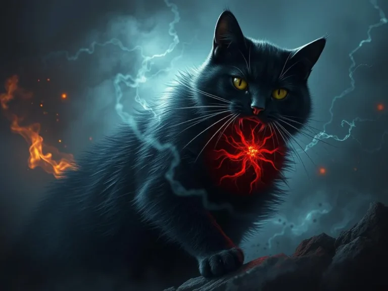 Attacked by Black Cat Spiritual Meaning: Exploring the Depths of Intuition and Fear