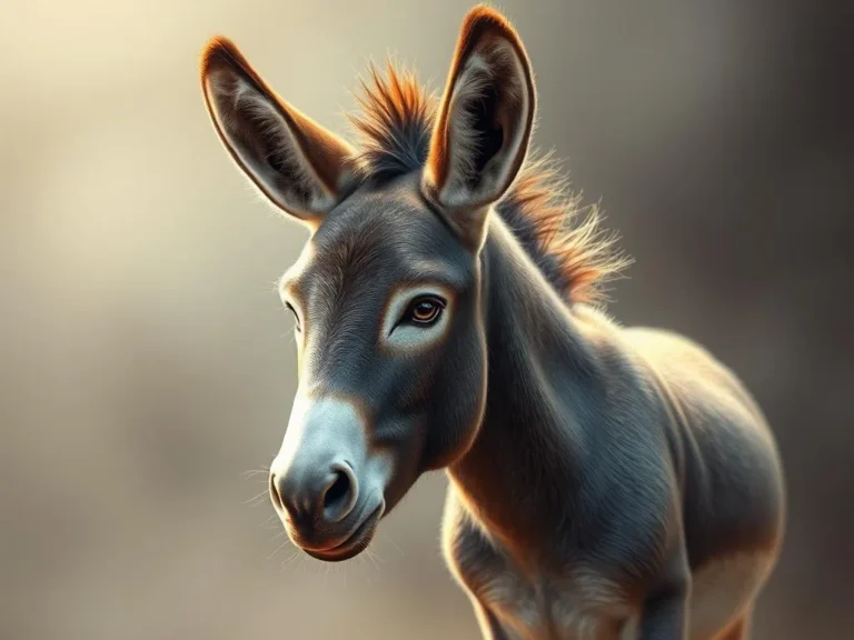 Baby Donkey Spiritual Meaning: Discovering Joy and Innocence