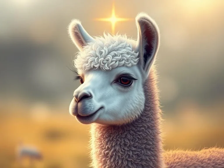 Baby Llama Spiritual Meaning: Discovering the Gentle Wisdom of these Adorable Creatures