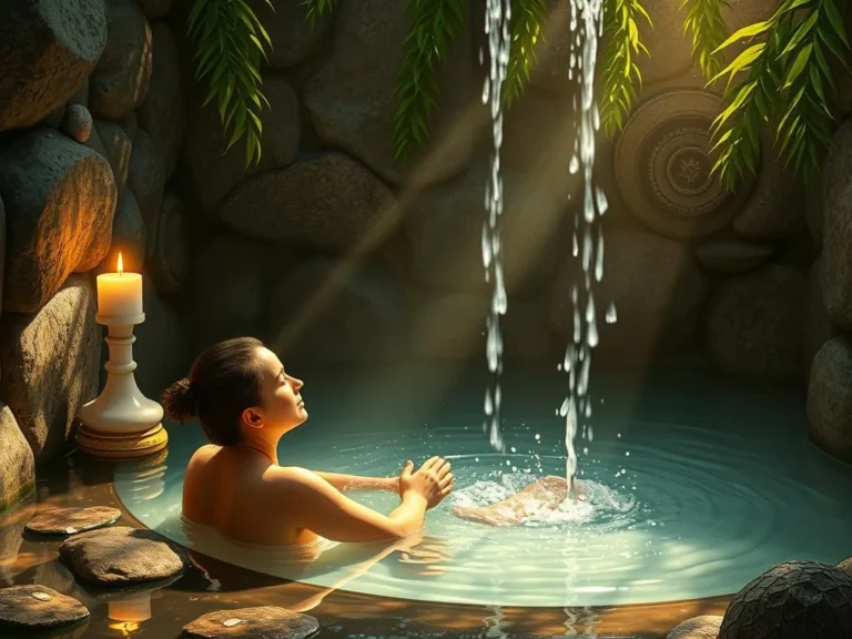 Bathing in a Well Spiritual Meaning: Unveiling the Mystical Essence