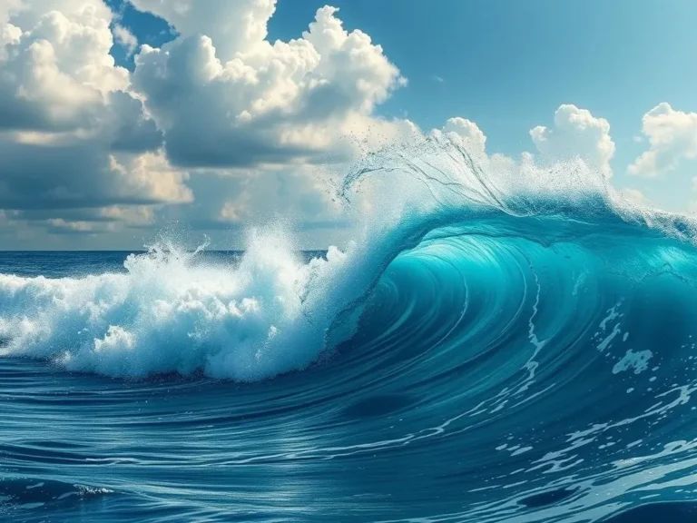 Beautiful Sea Waves Spiritual Meaning: Discovering the Depths of the Ocean Within