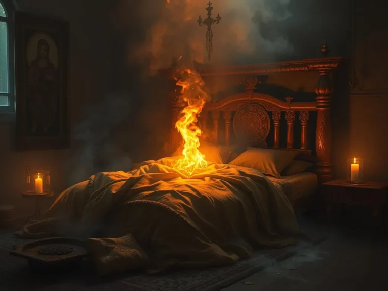 Bed Burning Spiritual Meaning: Discovering the Deep Symbolism and Insights