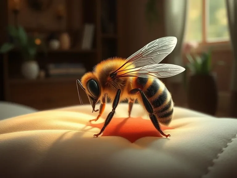 Bee in Home Spiritual Meaning: A Buzzing Blessing from Nature