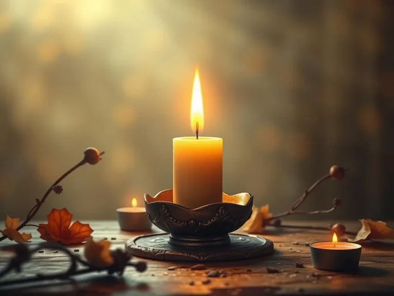Being a Candle Spiritual Meaning: Illuminating Your Inner Light