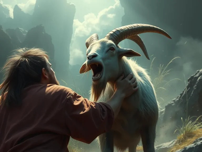 Being Attacked by a Goat Spiritual Meaning: Understanding the Deeper Connection