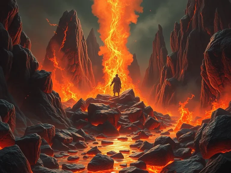 Being Chased by Lava Spiritual Meaning: Unveiling the Fiery Pursuit of Your Soul