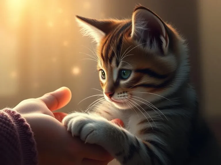 Being Given a Kitten Spiritual Meaning: Unraveling the Mystical Blessing of Feline Companionship