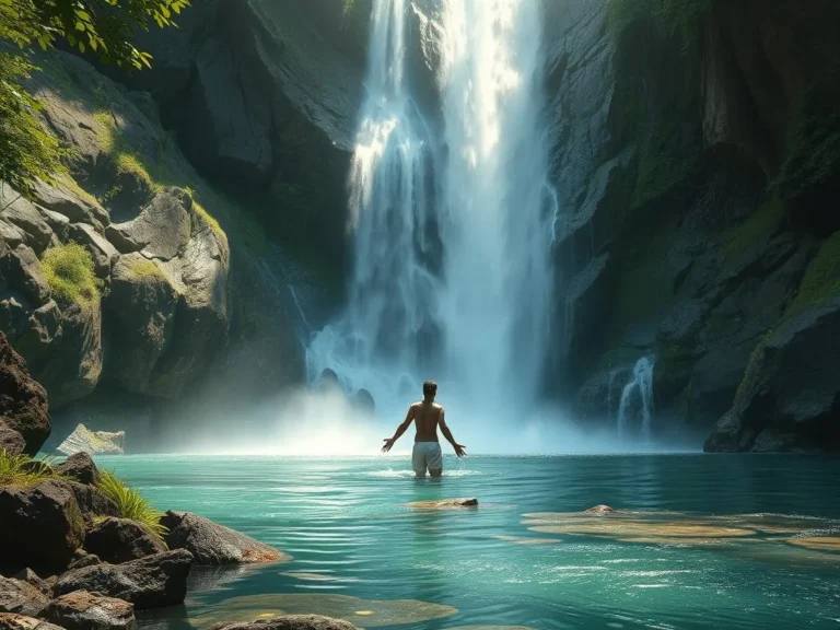 Being in a Waterfall Spiritual Meaning: Embracing the Flow of Life