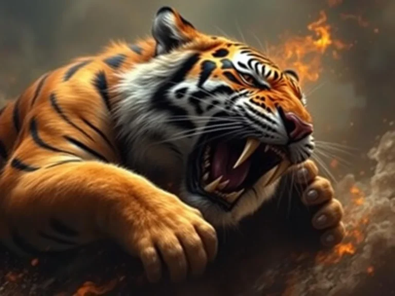 Being Mauled by a Tiger Spiritual Meaning: Understanding the Mystical Encounter