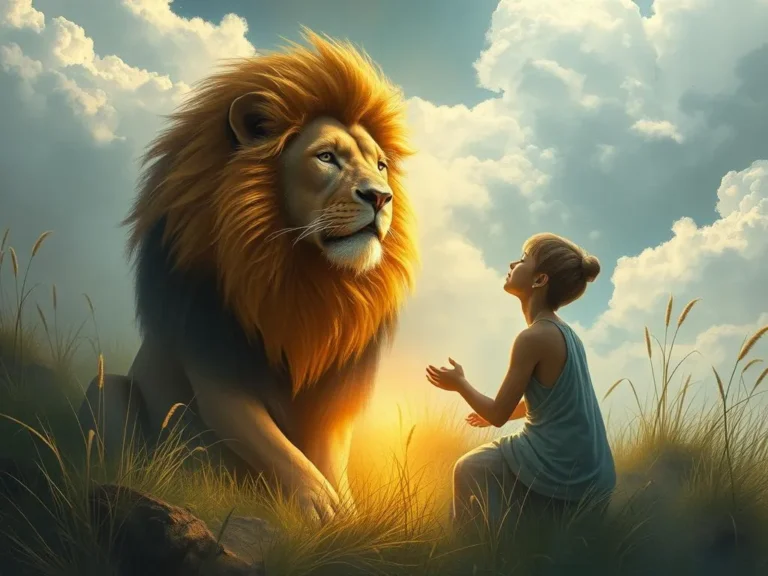 Being Protected by a Lion Spiritual Meaning: Understanding the Power of the King of Beasts