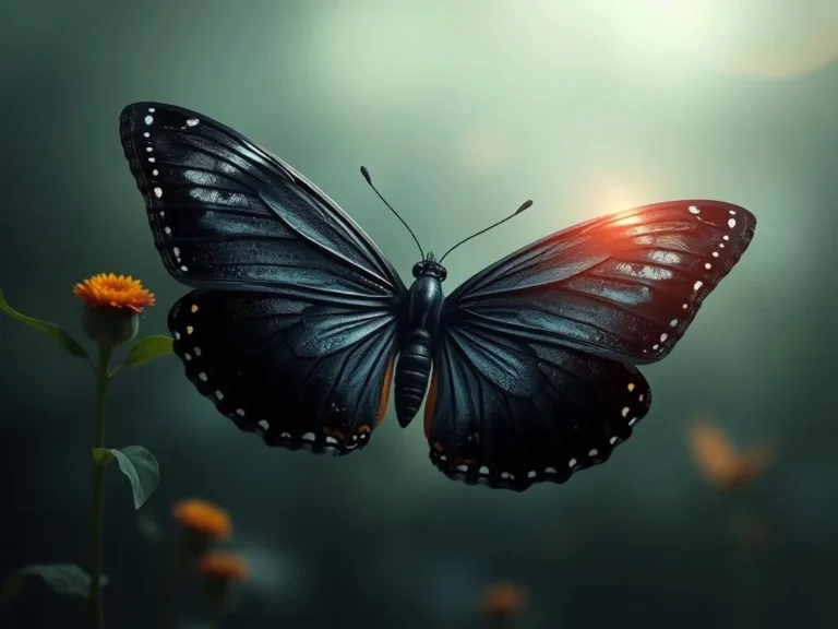 Big Black Butterfly Spiritual Meaning: Unveiling Mysteries of Transformation and Growth