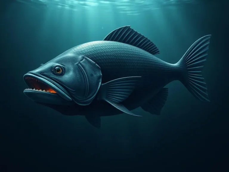 Big Black Fish Spiritual Meaning: Dive into the Depths of Your Soul