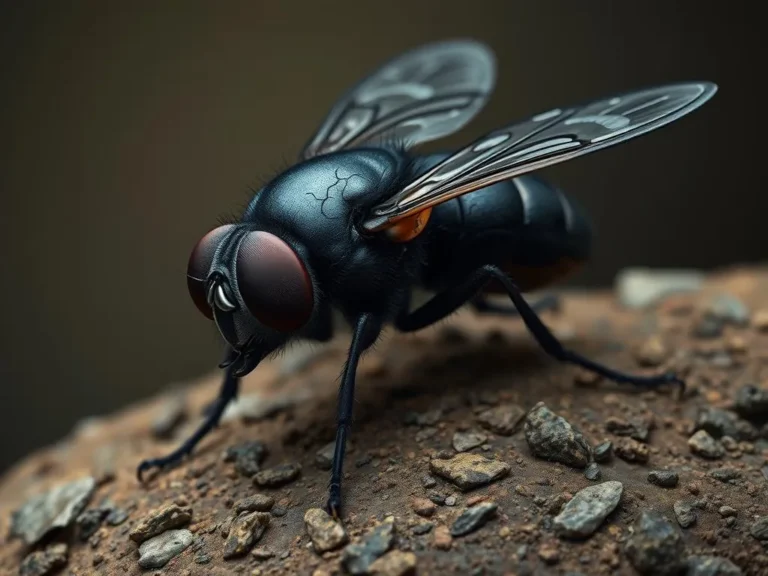 Big Black Fly Spiritual Meaning: Unraveling the Mystical Significance