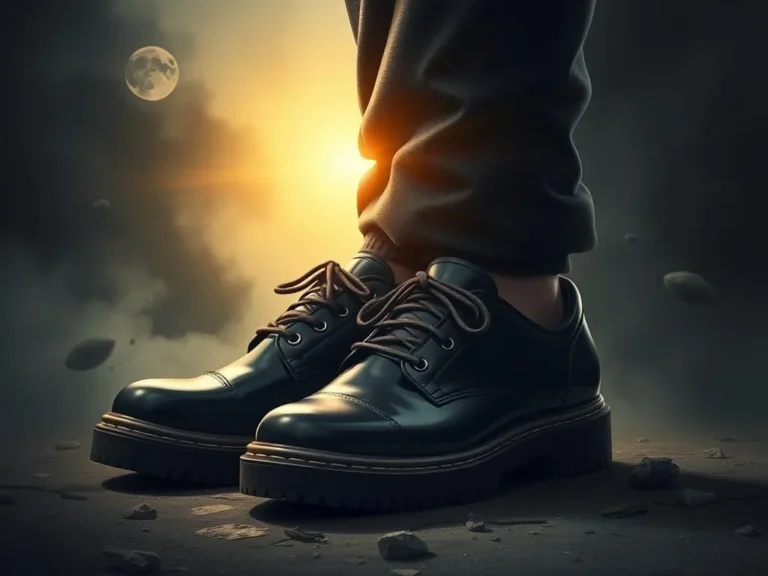 Big Black Shoes Spiritual Meaning: Exploring the Depths of Footwear Symbolism