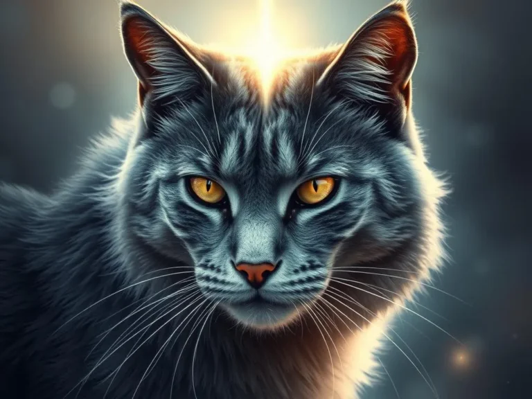 Big Grey Cat Spiritual Meaning: Unveiling the Mystical Symbolism