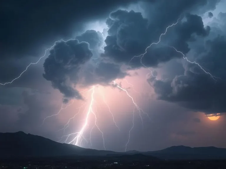 Big Thunderstorm Spiritual Meaning: Unleashing Nature’s Power for Transformation