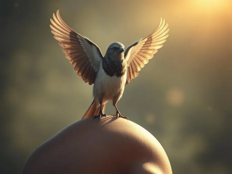 Bird Landing on Shoulder Spiritual Meaning: A Sign from the Universe