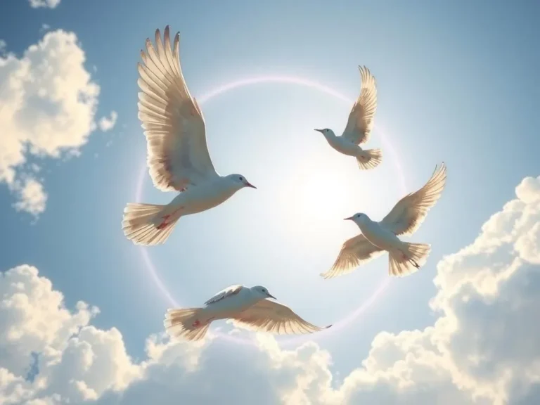 Birds Fly in Circle Spiritual Meaning: Discovering the Deeper Connections