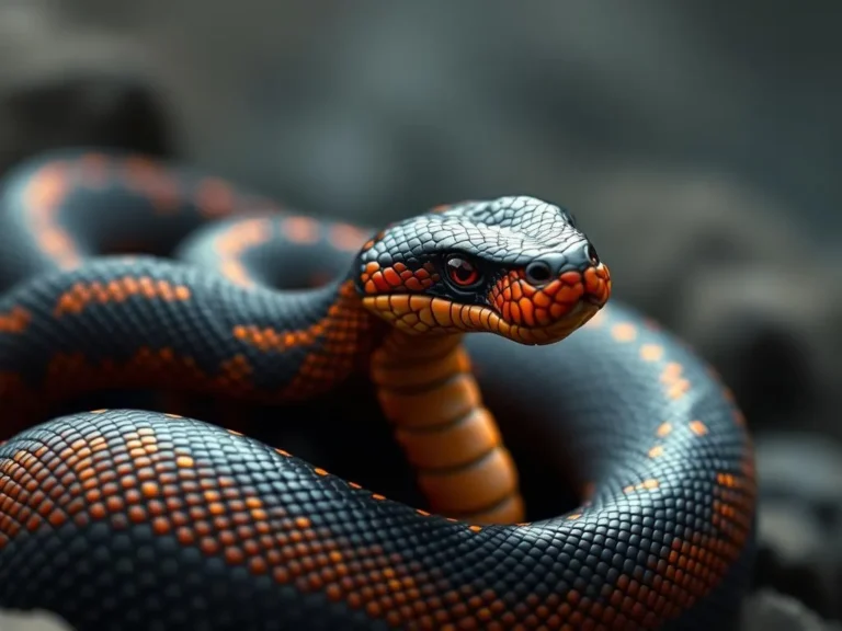 Black and Orange Snake Spiritual Meaning: Unraveling the Mysteries of Transformation