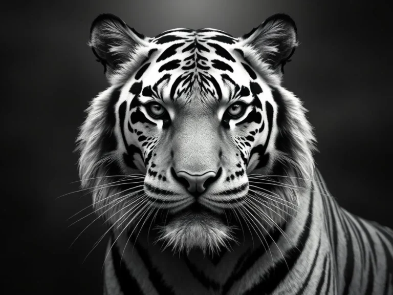 Black and White Tiger Spiritual Meaning: Exploring the Mystical Duality